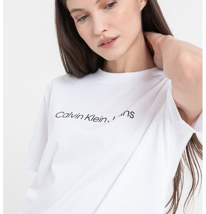 Тениска от памук с лого CALVIN KLEIN JEANS