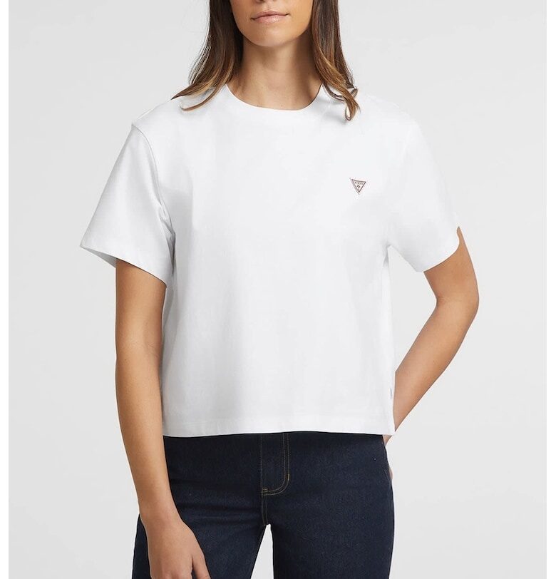Тениска от памук с лого GUESS JEANS