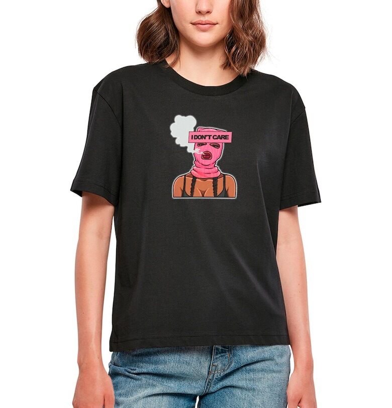 Тениска от памук с надпис Mister tee