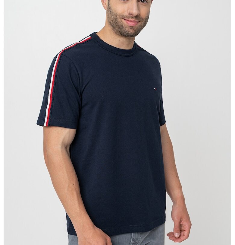 Тениска от памук с овално деколте Tommy Hilfiger