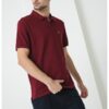 Тениска от памучно пике с яка CALVIN KLEIN JEANS