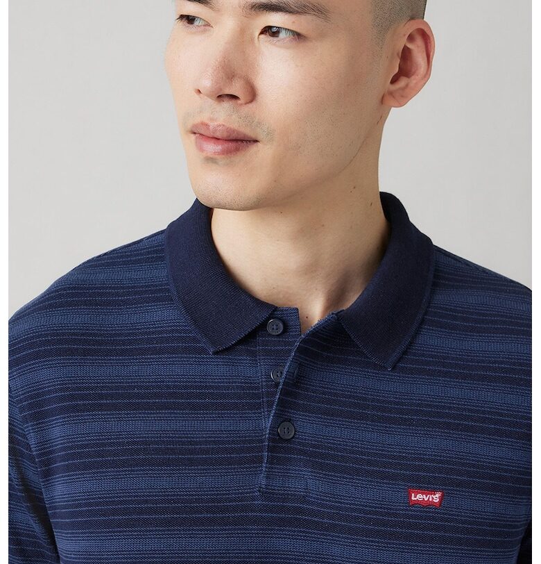 Тениска от памучно пике с яка Levis