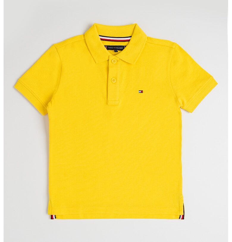 Тениска от памучно пике с яка Tommy Hilfiger