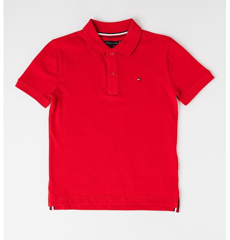 Тениска от памучно пике с яка Tommy Hilfiger