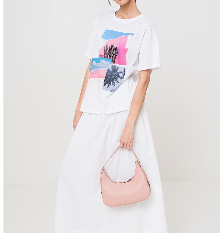 Тениска с графика BOSS