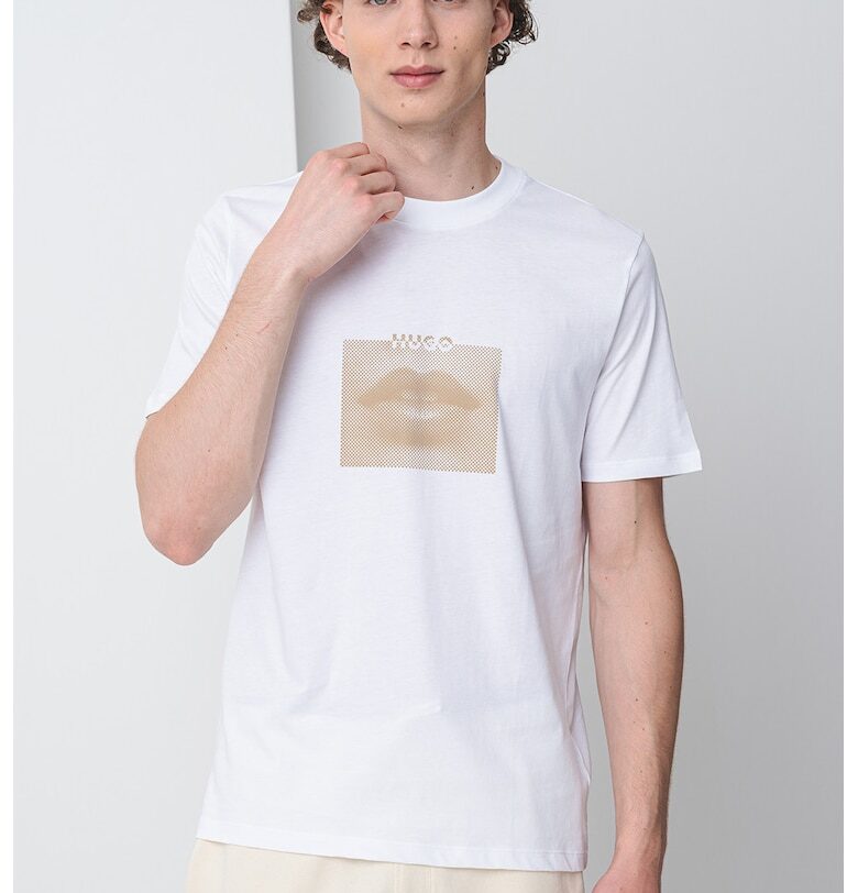 Тениска с графика HUGO