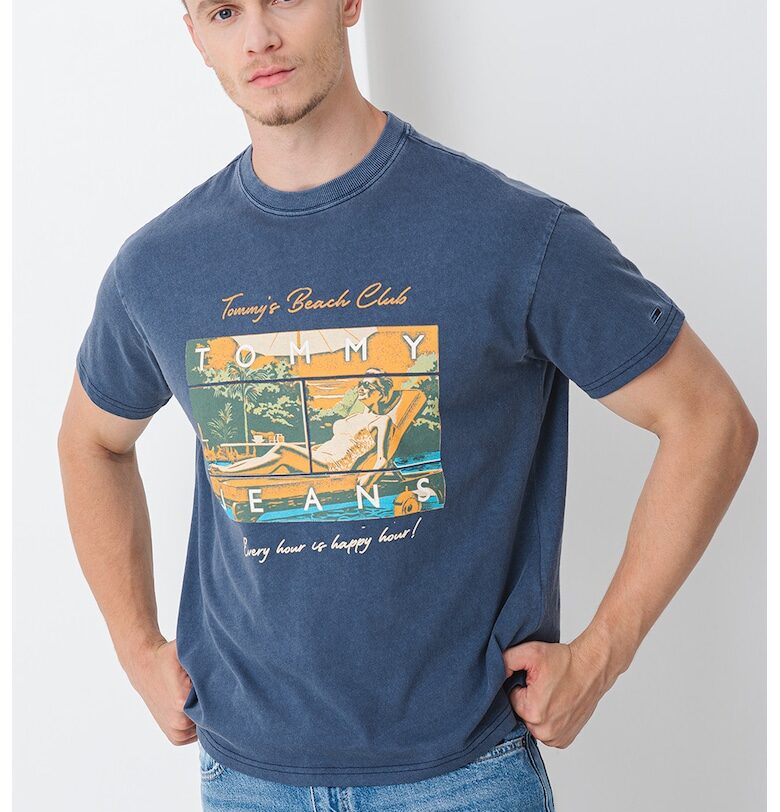 Тениска с графика Tommy Jeans