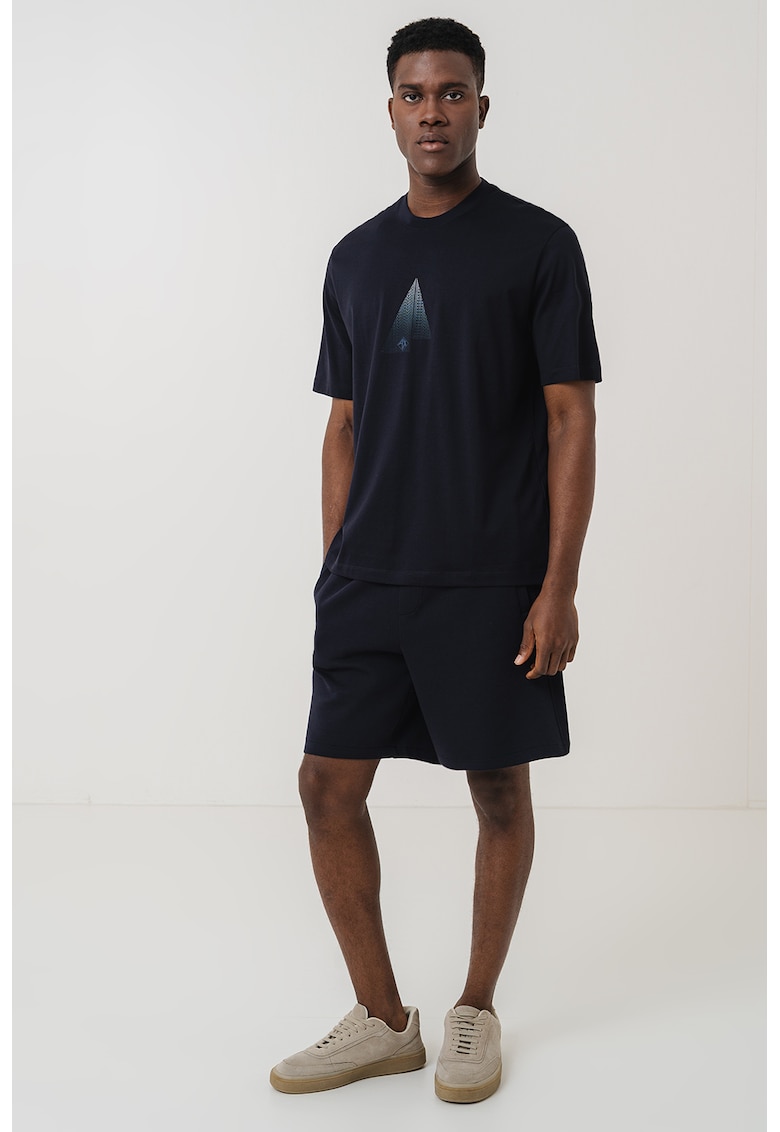 Тениска с графична щампа опред ARMANI EXCHANGE