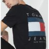 Тениска с гумирано лого Tommy Jeans