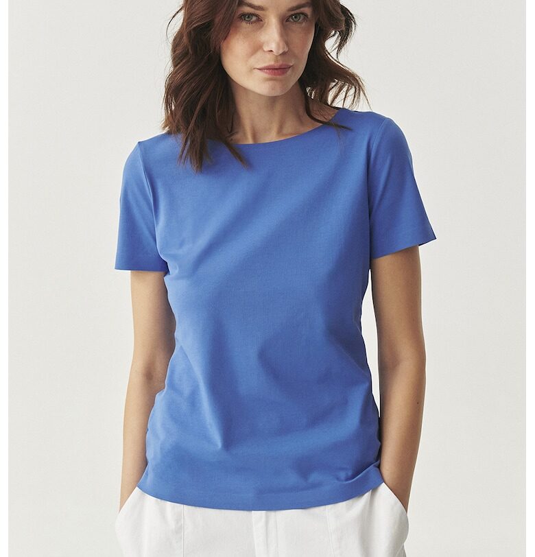 Тениска с деколте тип лодка Tatuum