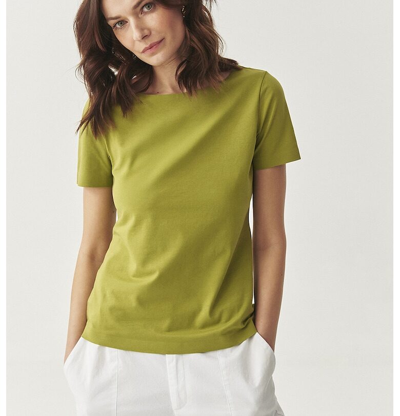 Тениска с деколте тип лодка Tatuum