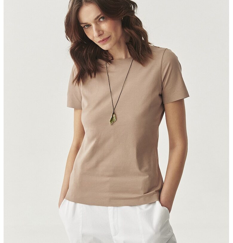 Тениска с деколте тип лодка Tatuum