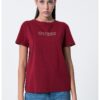 Тениска с декоративни камъни GUESS