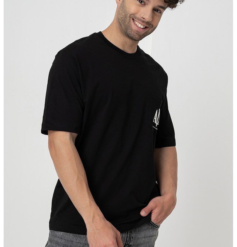 Тениска с джоб на гърдите ARMANI EXCHANGE