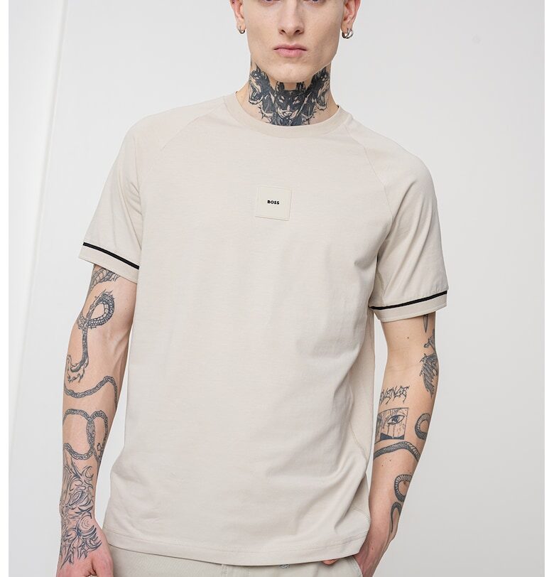 Тениска с контрасти BOSS