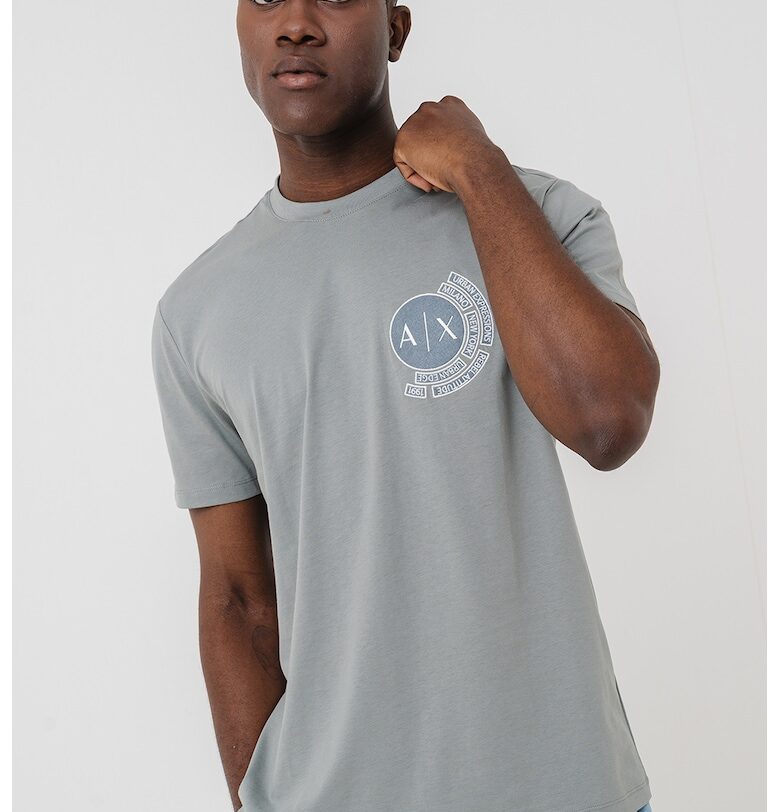 Тениска с лого ARMANI EXCHANGE