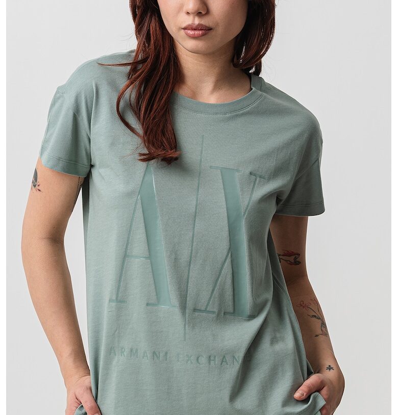 Тениска с лого ARMANI EXCHANGE