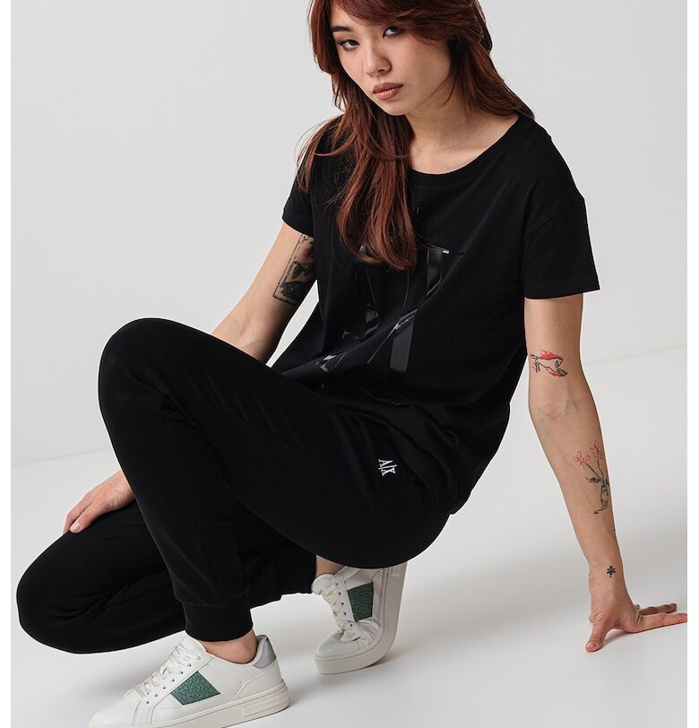 Тениска с лого ARMANI EXCHANGE