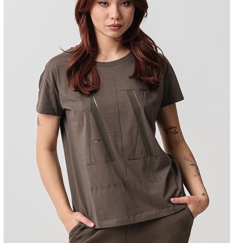 Тениска с лого ARMANI EXCHANGE