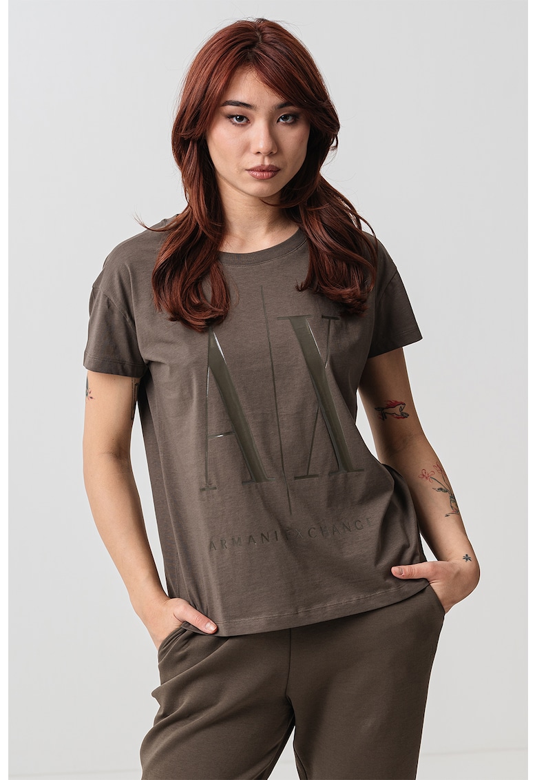 Тениска с лого ARMANI EXCHANGE