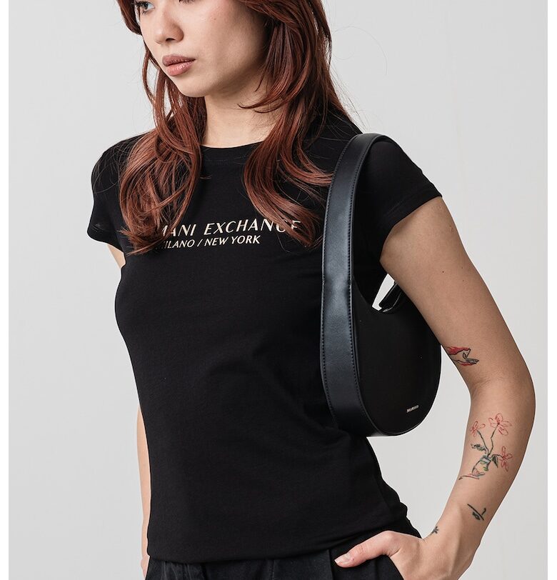 Тениска с лого ARMANI EXCHANGE