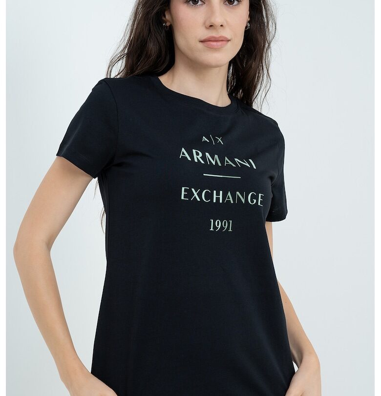 Тениска с лого ARMANI EXCHANGE