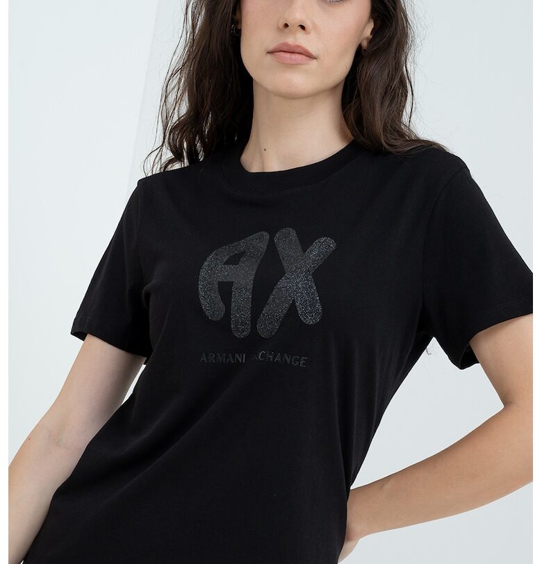 Тениска с лого ARMANI EXCHANGE