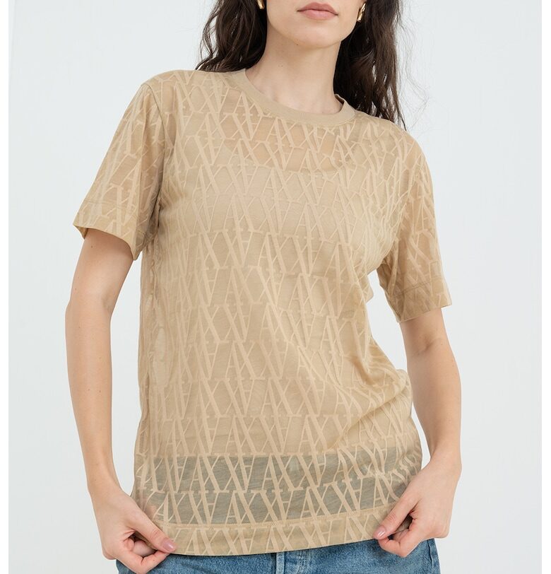 Тениска с лого ARMANI EXCHANGE