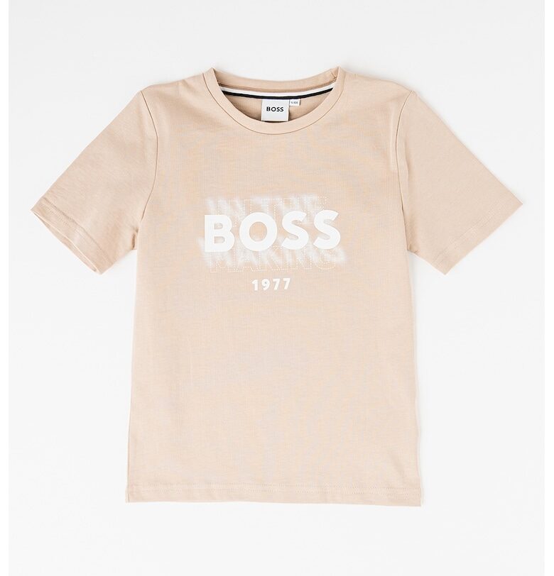 Тениска с лого BOSS Kidswear