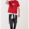 Тениска с лого CALVIN KLEIN JEANS