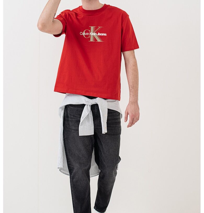 Тениска с лого CALVIN KLEIN JEANS
