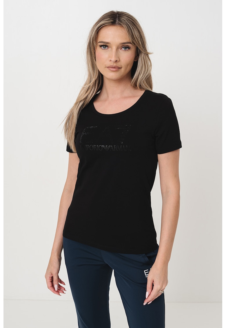 Тениска с лого EA7