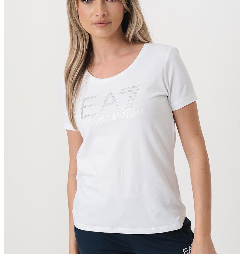 Тениска с лого EA7