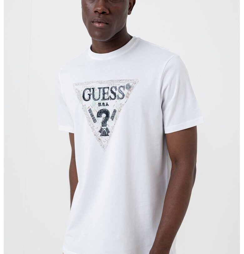 Тениска с лого GUESS