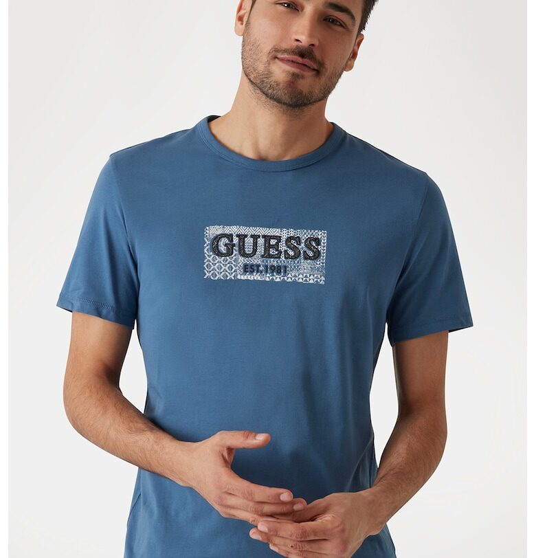 Тениска с лого GUESS