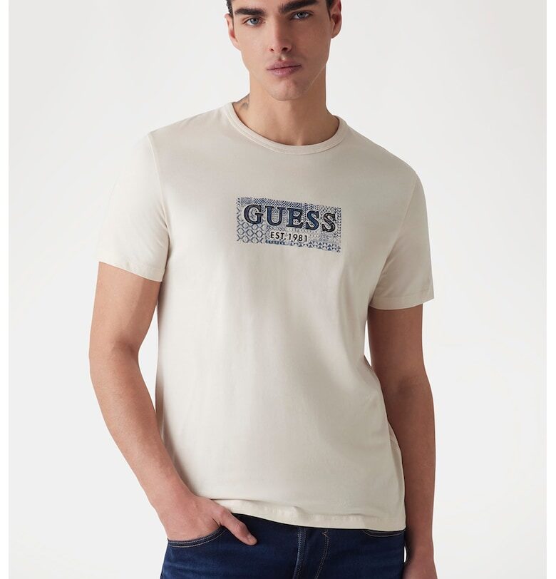 Тениска с лого GUESS