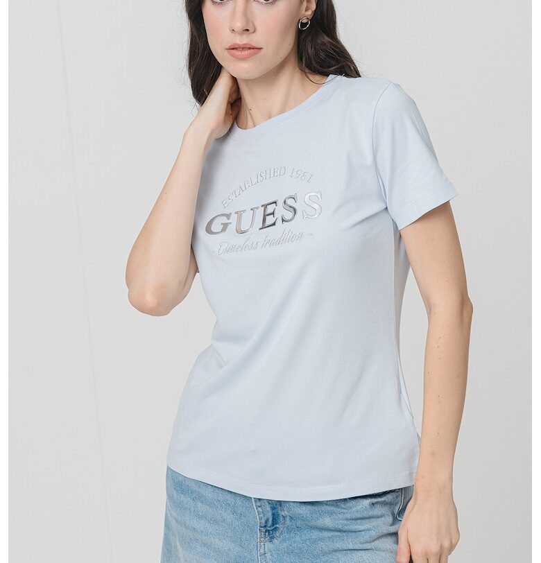 Тениска с лого GUESS