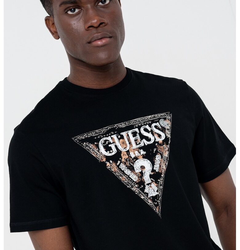 Тениска с лого GUESS
