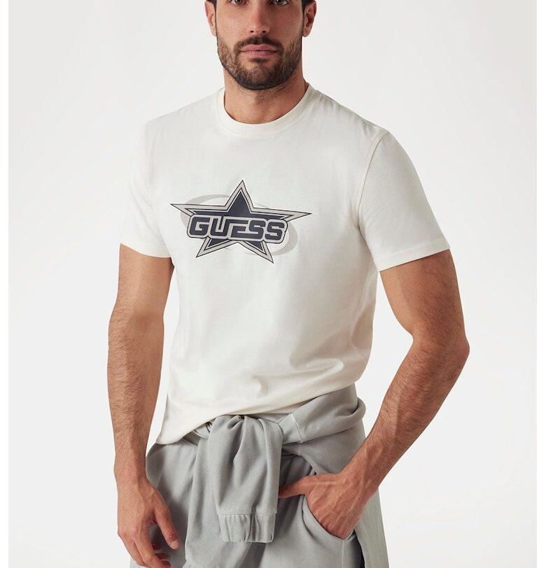 Тениска с лого GUESS