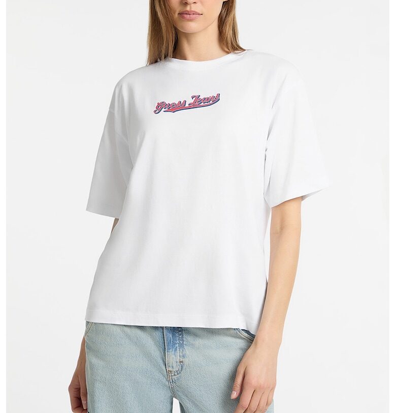 Тениска с лого GUESS JEANS
