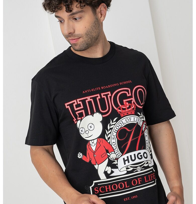 Тениска с лого HUGO