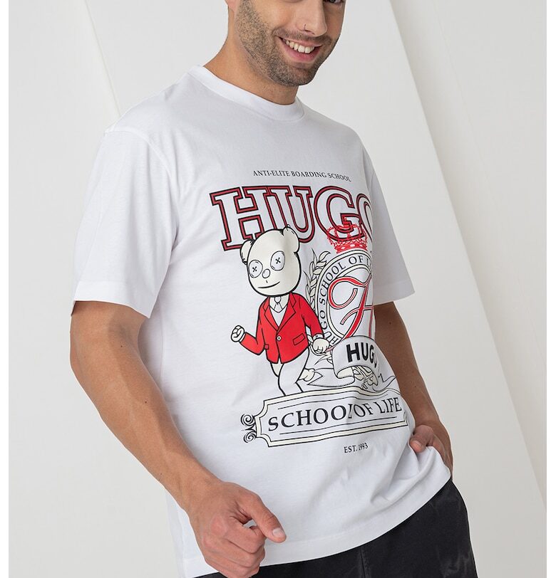 Тениска с лого HUGO