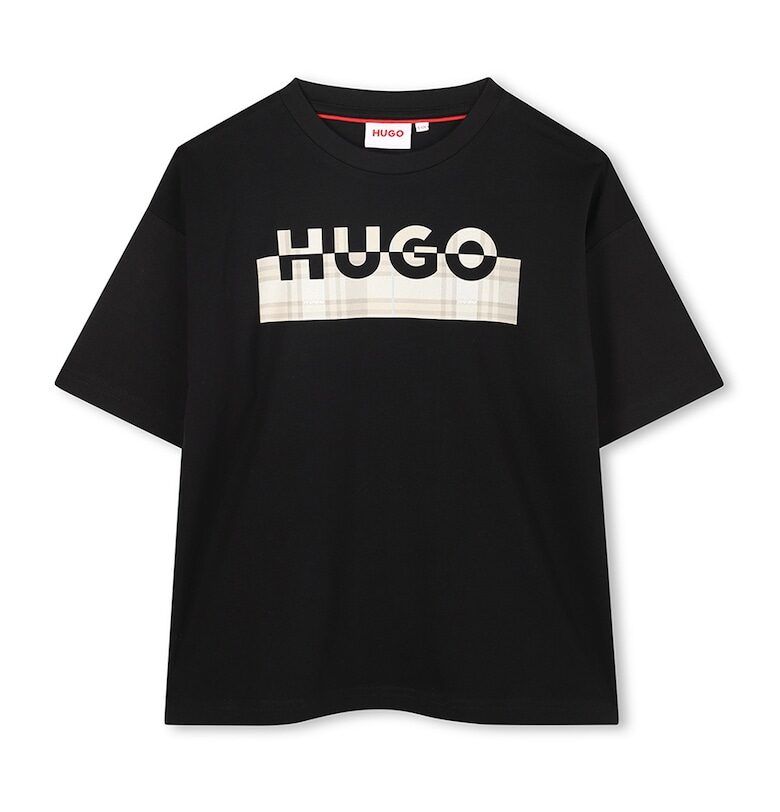 Тениска с лого HUGO
