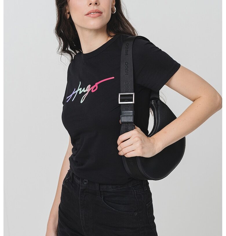 Тениска с лого HUGO