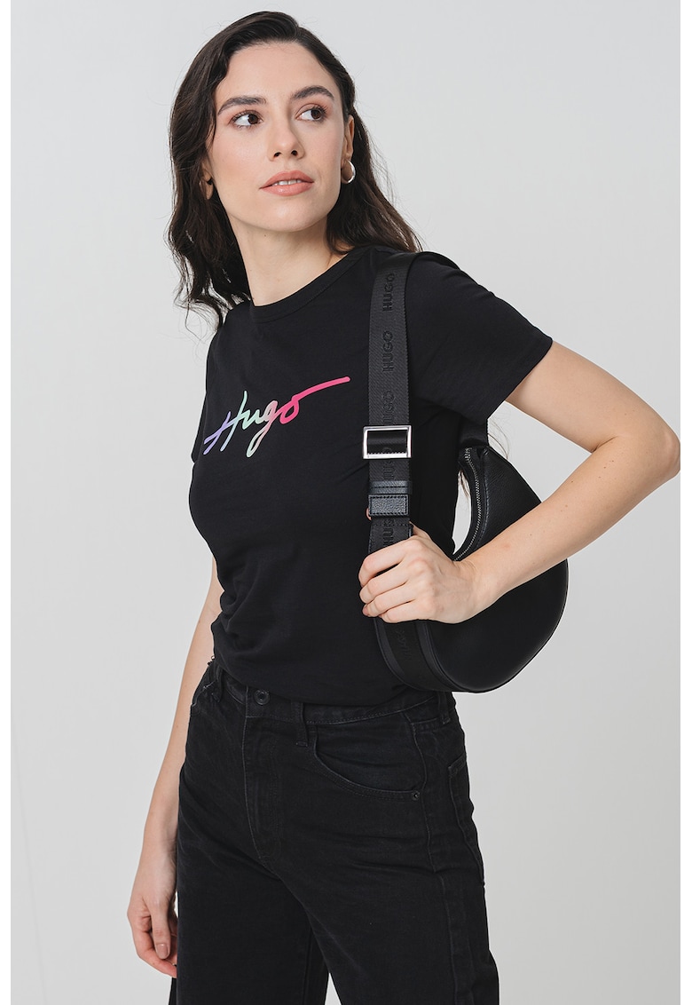 Тениска с лого HUGO