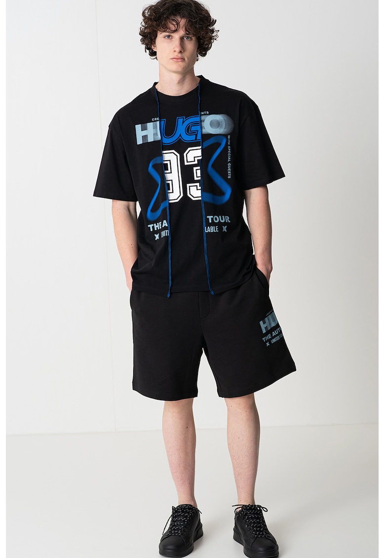 Тениска с лого HUGO