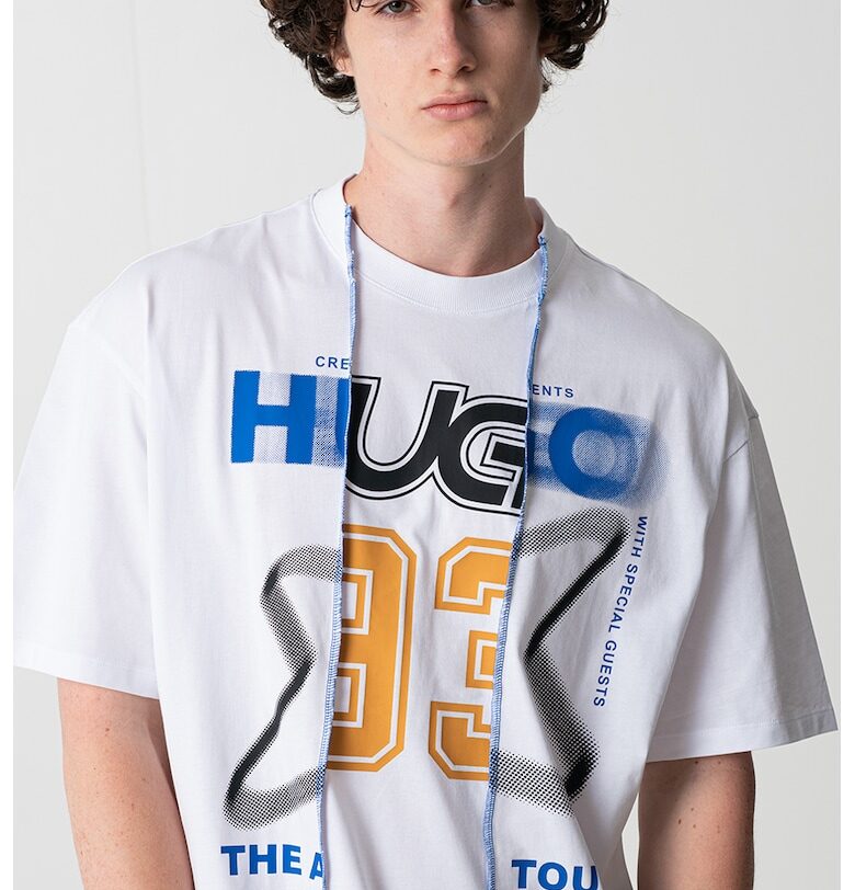 Тениска с лого HUGO