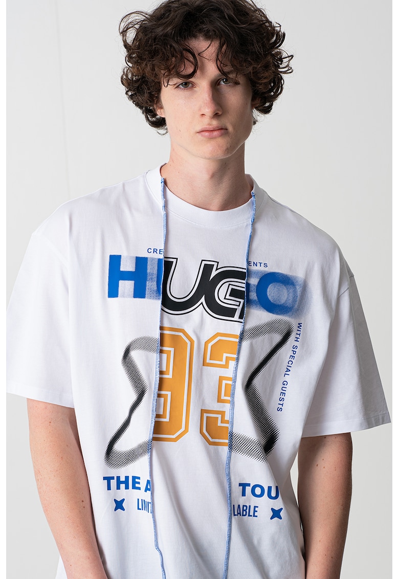 Тениска с лого HUGO