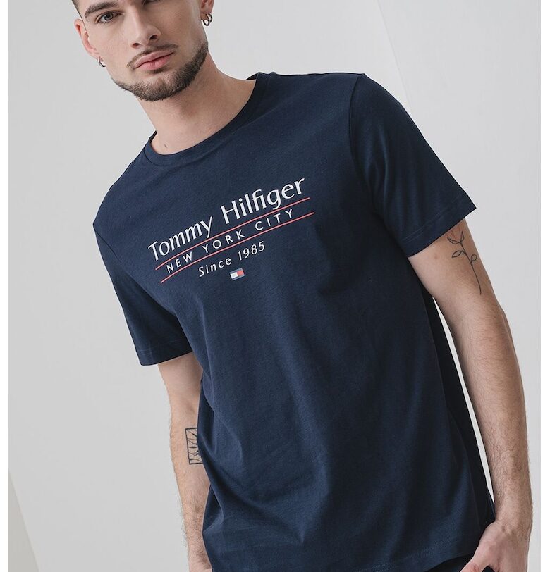 Тениска с лого Tommy Hilfiger