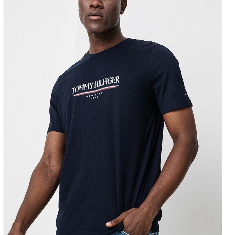 Тениска с лого Tommy Hilfiger